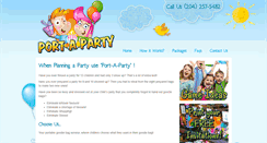 Desktop Screenshot of planaparty.ca